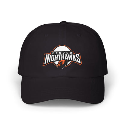 Denver Nighthawks Classic Dad Cap — Embroidered Sports Logo Hat