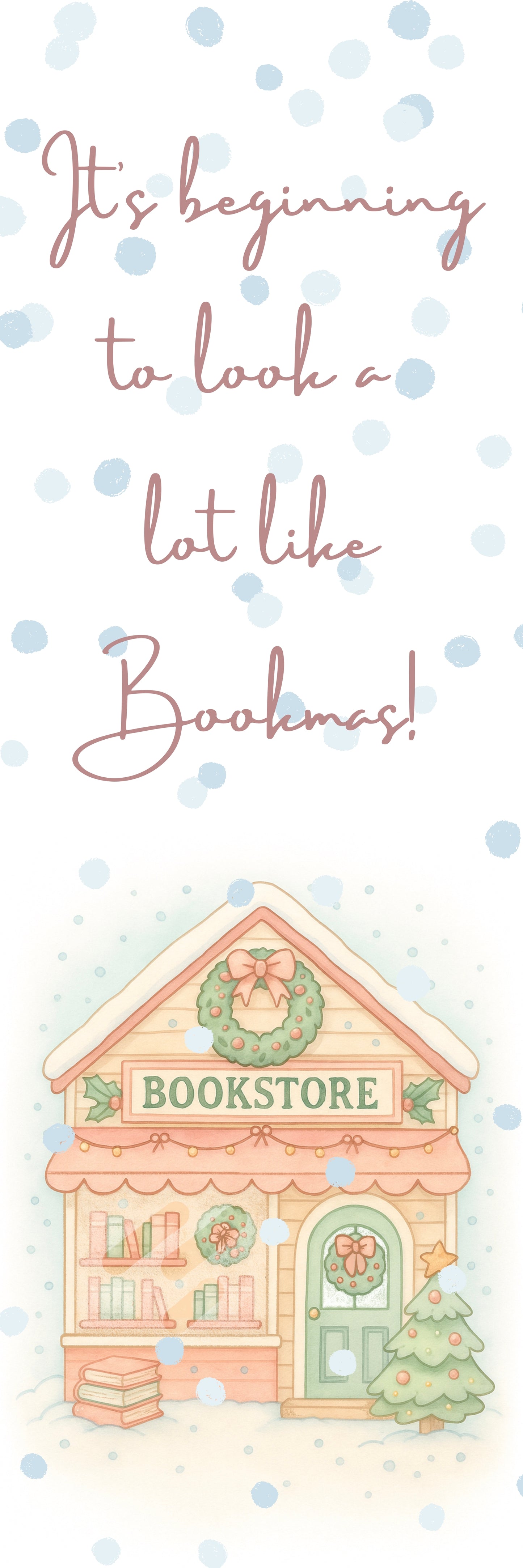 Laminated Holiday Bookmarks - Set of 4 designed by best selling author, Wendy Owens