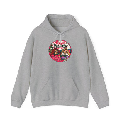 Read Receipts Retro Hoodie — Vintage Girlfriend Squad Graphic Sweatshirt