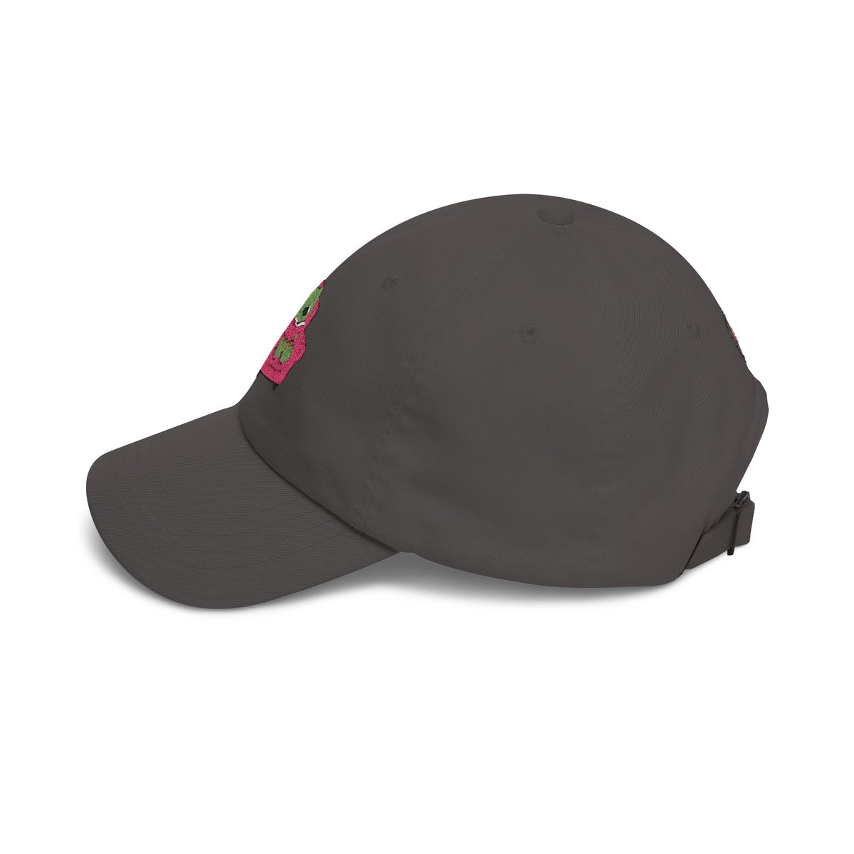 Cute Reading Zombie on Pink Armchair Embroidered Hat