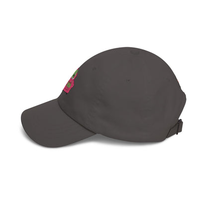 Cute Reading Zombie on Pink Armchair Embroidered Hat