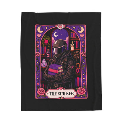 Plush Blanket The Stalker Bookish Tarot card