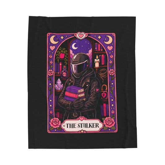 Plush Blanket The Stalker Bookish Tarot card