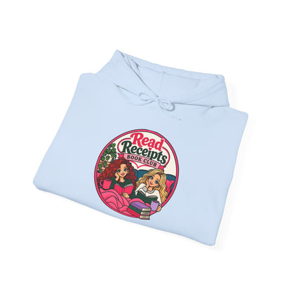 Read Receipts Retro Hoodie — Vintage Girlfriend Squad Graphic Sweatshirt