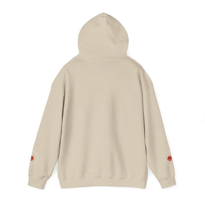 Wendy Owens Books Rose Emblem Hoodie — "Thrilling Romance" Graphic Pullover