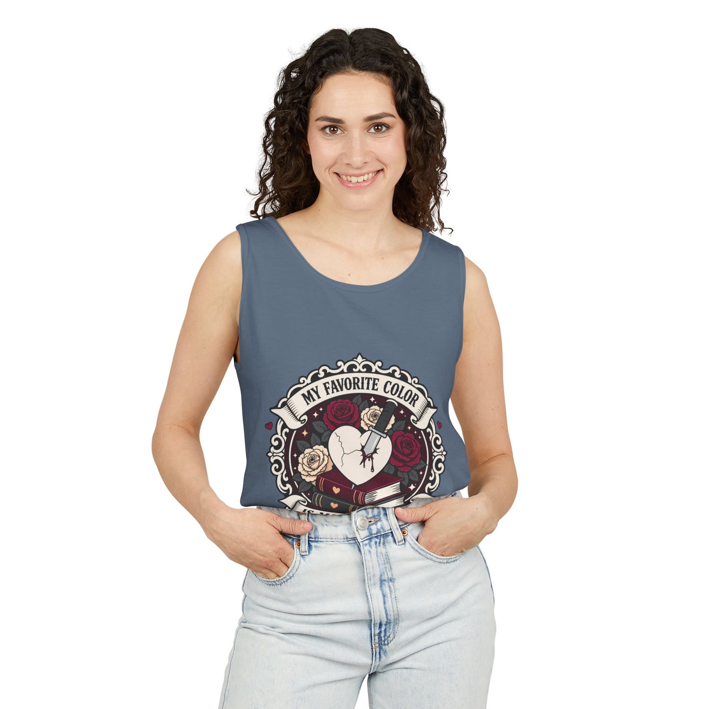 My Favorite Color is Morally Grey Tank Top  (no returns)