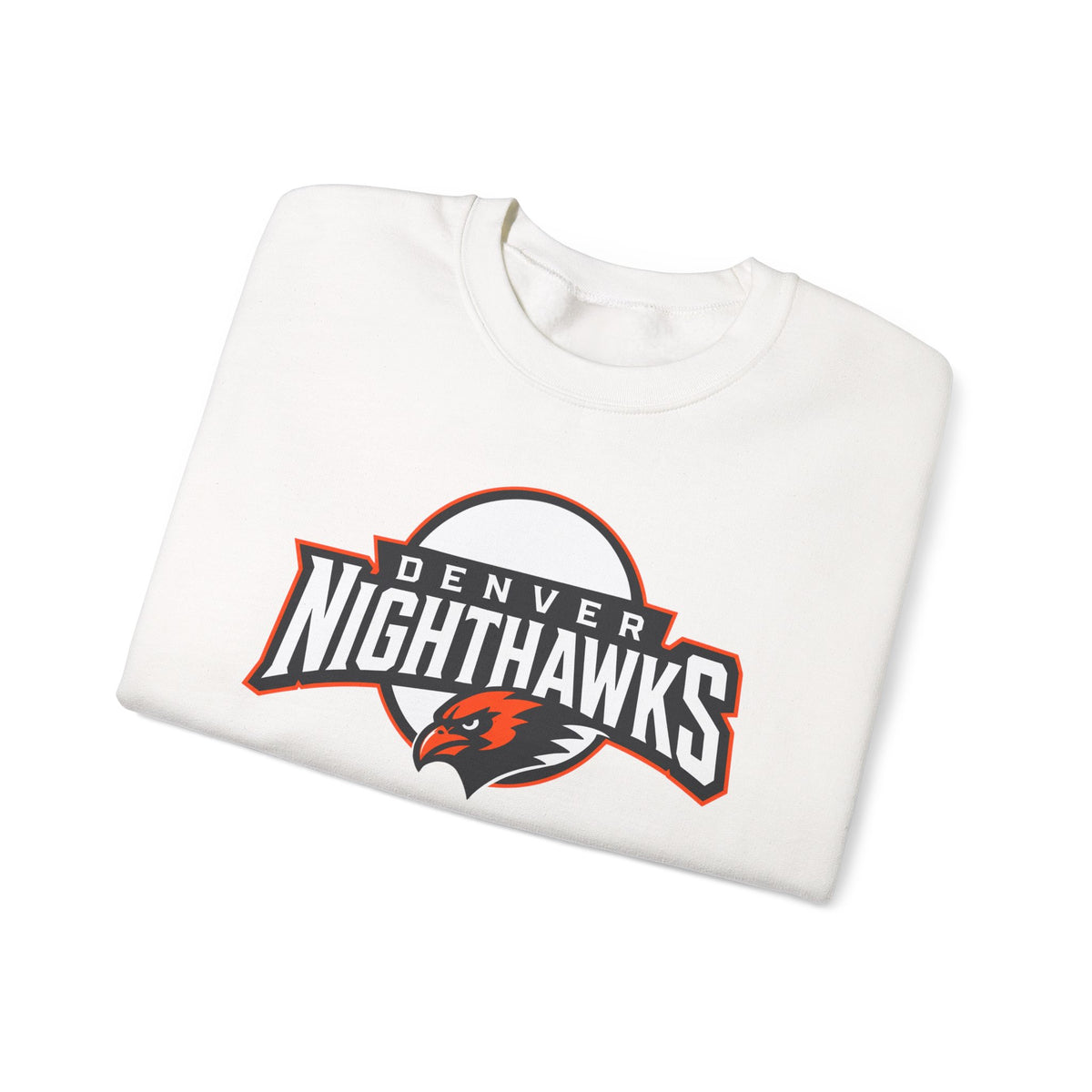 Denver Nighthawks Crewneck Sweatshirt – Vintage Sports Logo Pullover