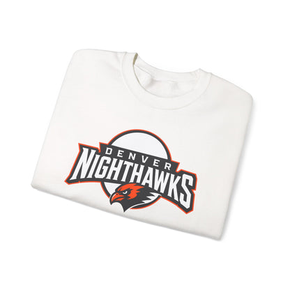Denver Nighthawks Crewneck Sweatshirt – Vintage Sports Logo Pullover