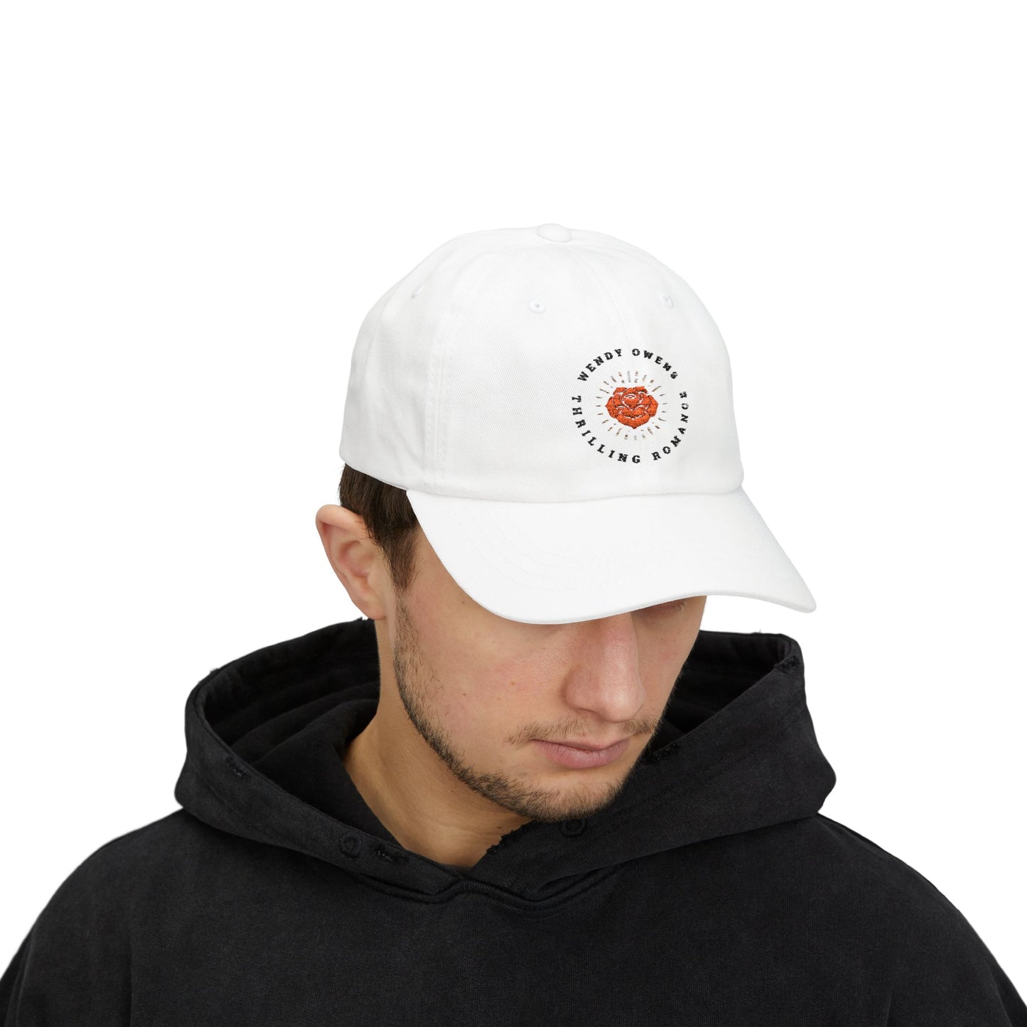 Dad Cap — Healing Rose Embroidered Classic Baseball Hat