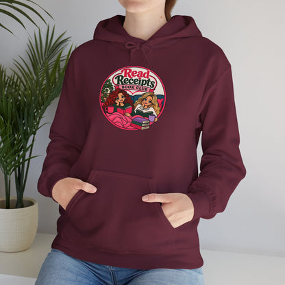 Read Receipts Retro Hoodie — Vintage Girlfriend Squad Graphic Sweatshirt