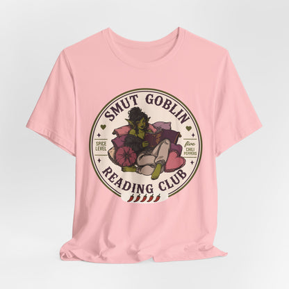 Smut Goblin Reading Club T-Shirt — Cute Goblin Book Lover Tee