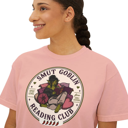 Smut Goblin Reading Club Boxy Tee