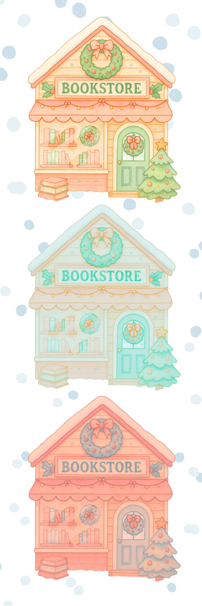 Laminated Holiday Bookmarks - Set of 4 designed by best selling author, Wendy Owens