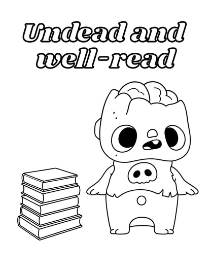 Bookish Coloring Books: Smut | Romantasy| Cuddly Critter| Thriller and Seasonal editions