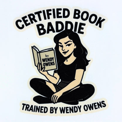 Book Lover Tote Bag – Spacious 18.5" Canvas Bag with Double-Sided Hand-Drawn Design by Author Wendy Owens