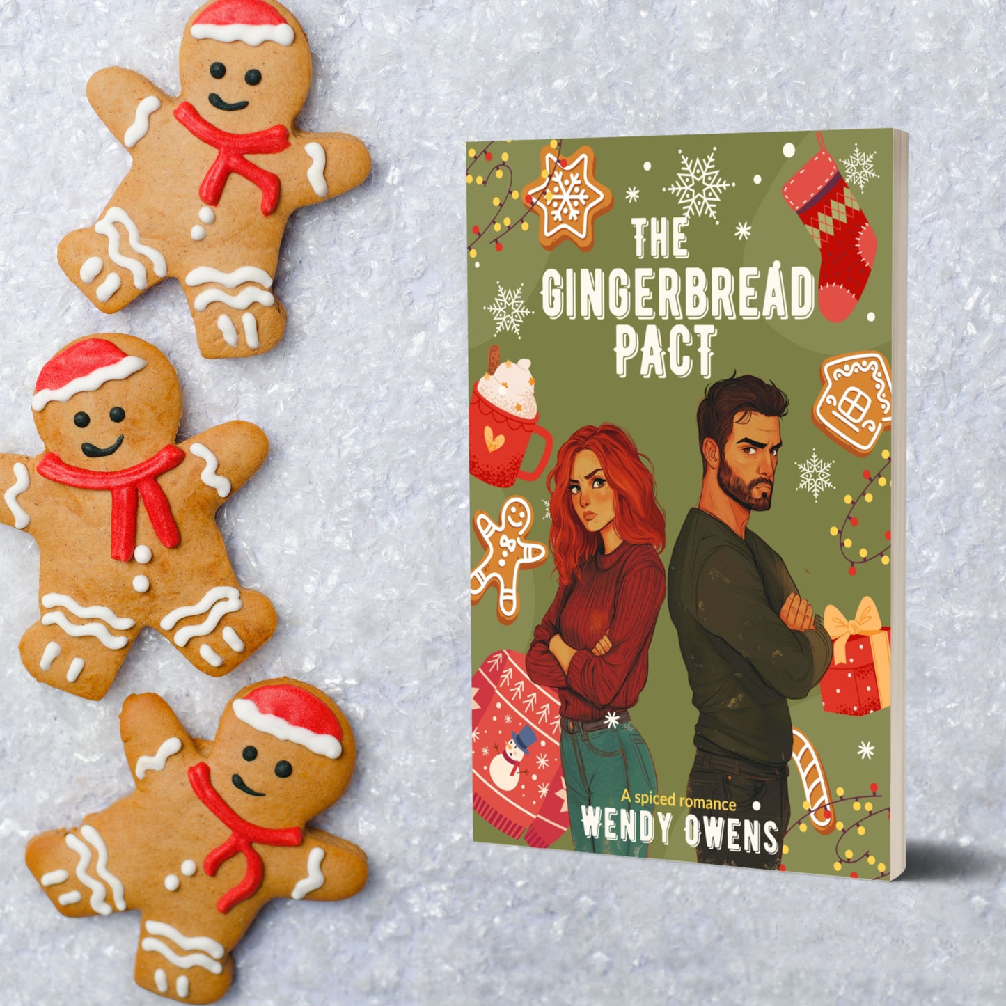 The Gingerbread Pact - 70 page short spicy Christmas short story with ornament option