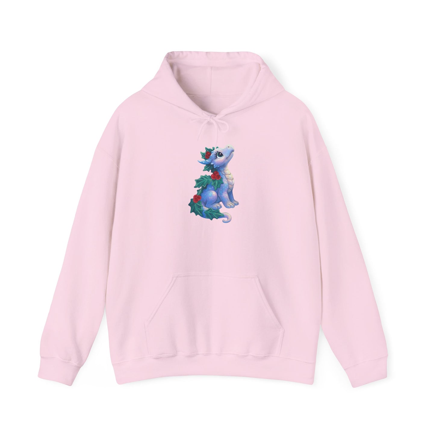 Holiday Dragon Hoodie — Cute Christmas Dragon Graphic Pullover