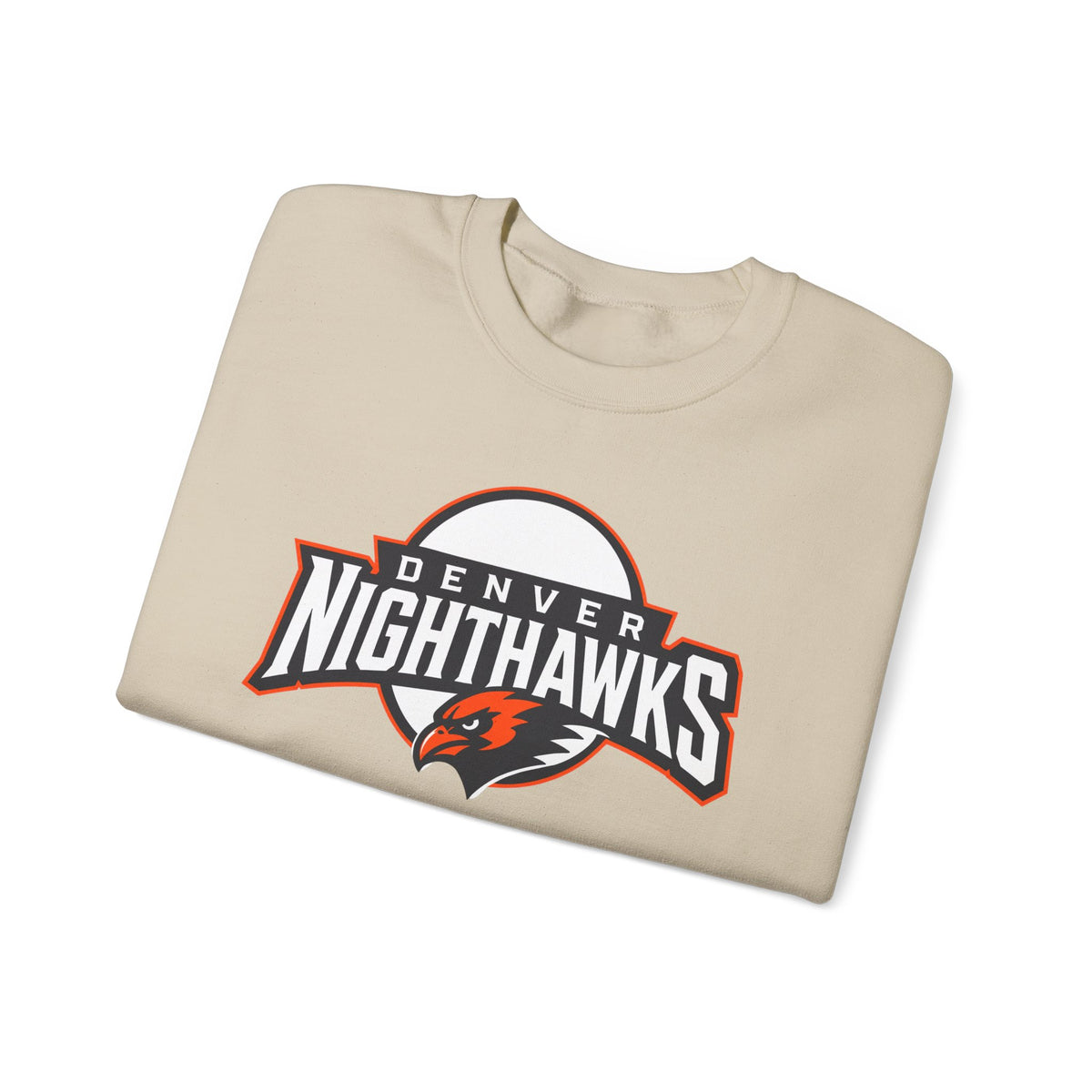 Denver Nighthawks Crewneck Sweatshirt – Vintage Sports Logo Pullover