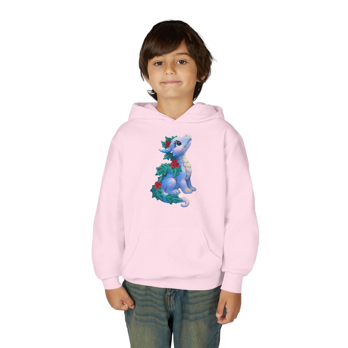 Emberly Youth Heavy Blend Hooded Sweatshirt