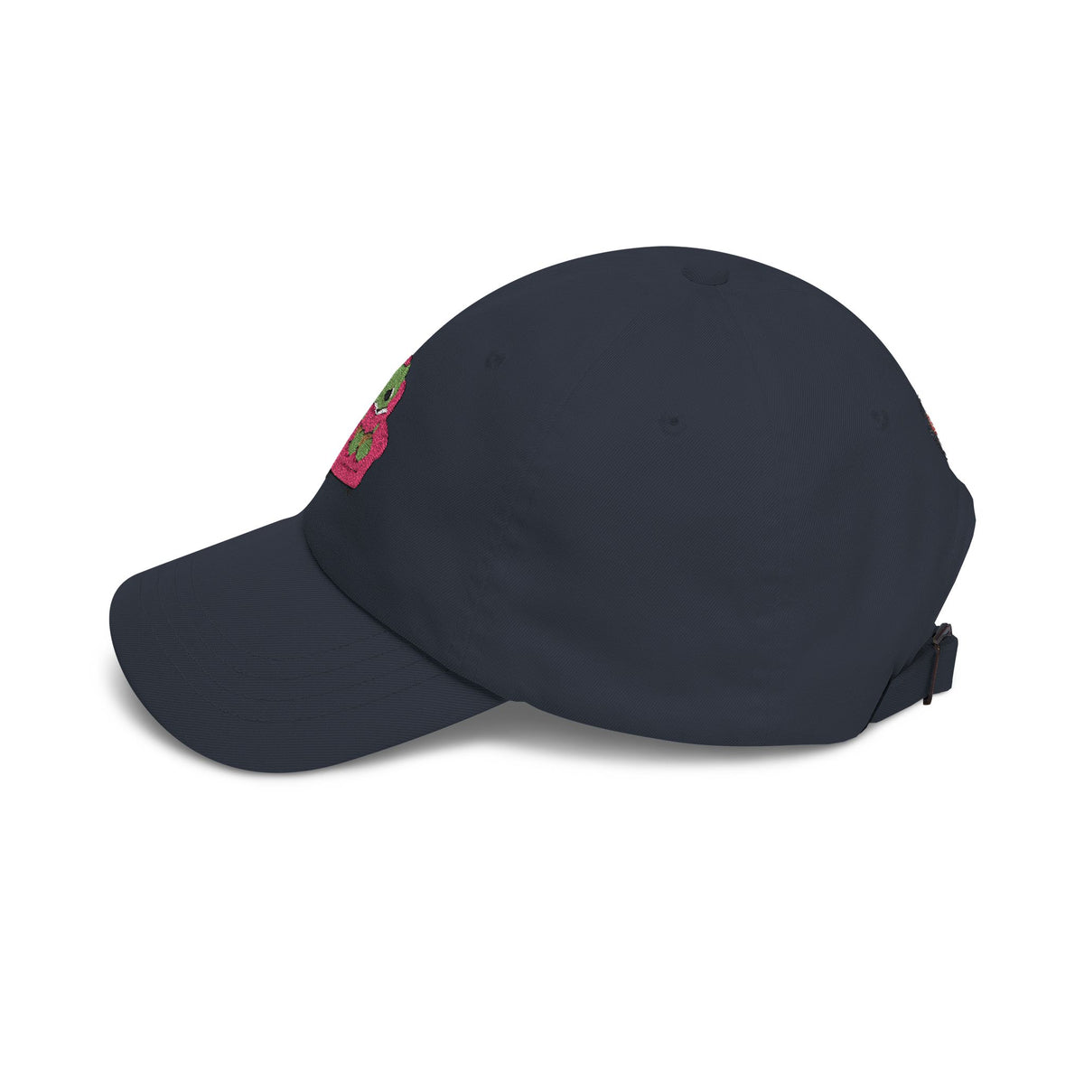 Cute Reading Zombie on Pink Armchair Embroidered Hat