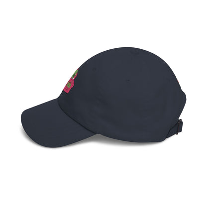 Cute Reading Zombie on Pink Armchair Embroidered Hat