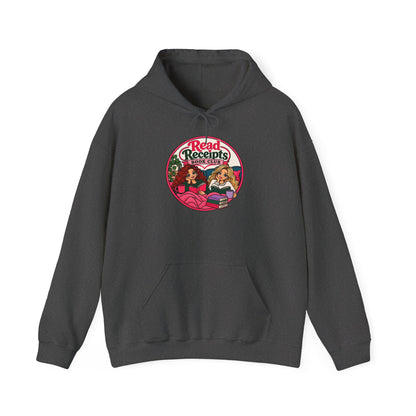 Read Receipts Retro Hoodie — Vintage Girlfriend Squad Graphic Sweatshirt