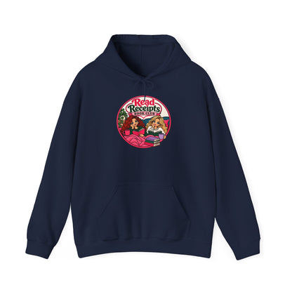 Read Receipts Retro Hoodie — Vintage Girlfriend Squad Graphic Sweatshirt