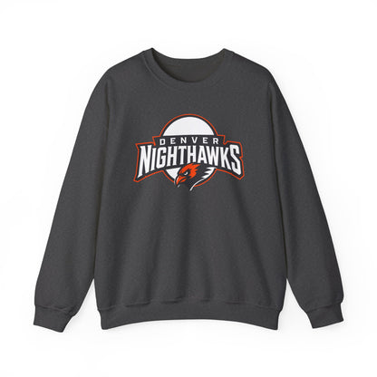 Denver Nighthawks Crewneck Sweatshirt – Vintage Sports Logo Pullover