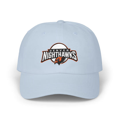 Denver Nighthawks Classic Dad Cap — Embroidered Sports Logo Hat