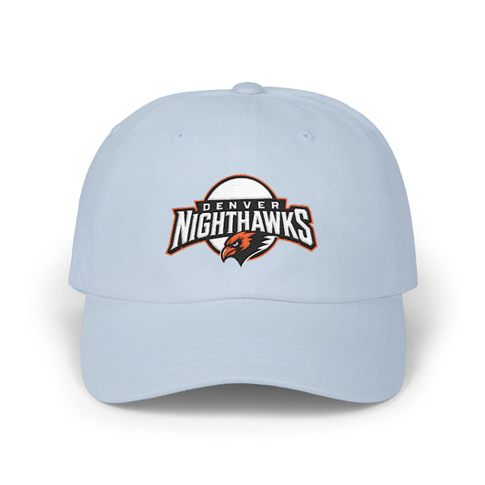 Denver Nighthawks Classic Dad Cap — Embroidered Sports Logo Hat