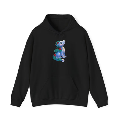 Holiday Dragon Hoodie — Cute Christmas Dragon Graphic Pullover