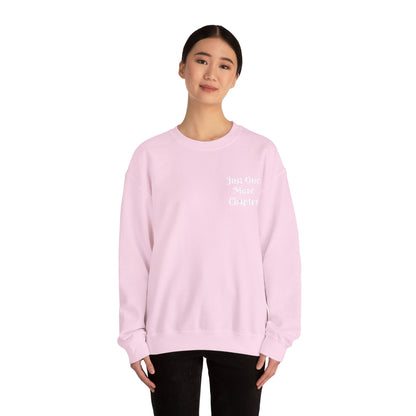 Just One More Chapter Sweatshirt – Literary Crewneck Pullover