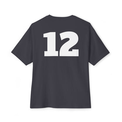 Denver Nighthawks Logo Tee — Oversized Boxy T-Shirt