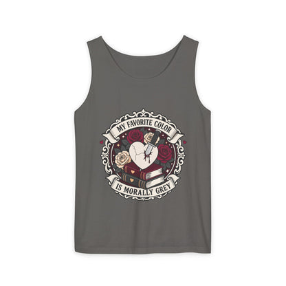My Favorite Color is Morally Grey Tank Top  (no returns)