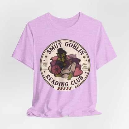 Smut Goblin Reading Club T-Shirt — Cute Goblin Book Lover Tee