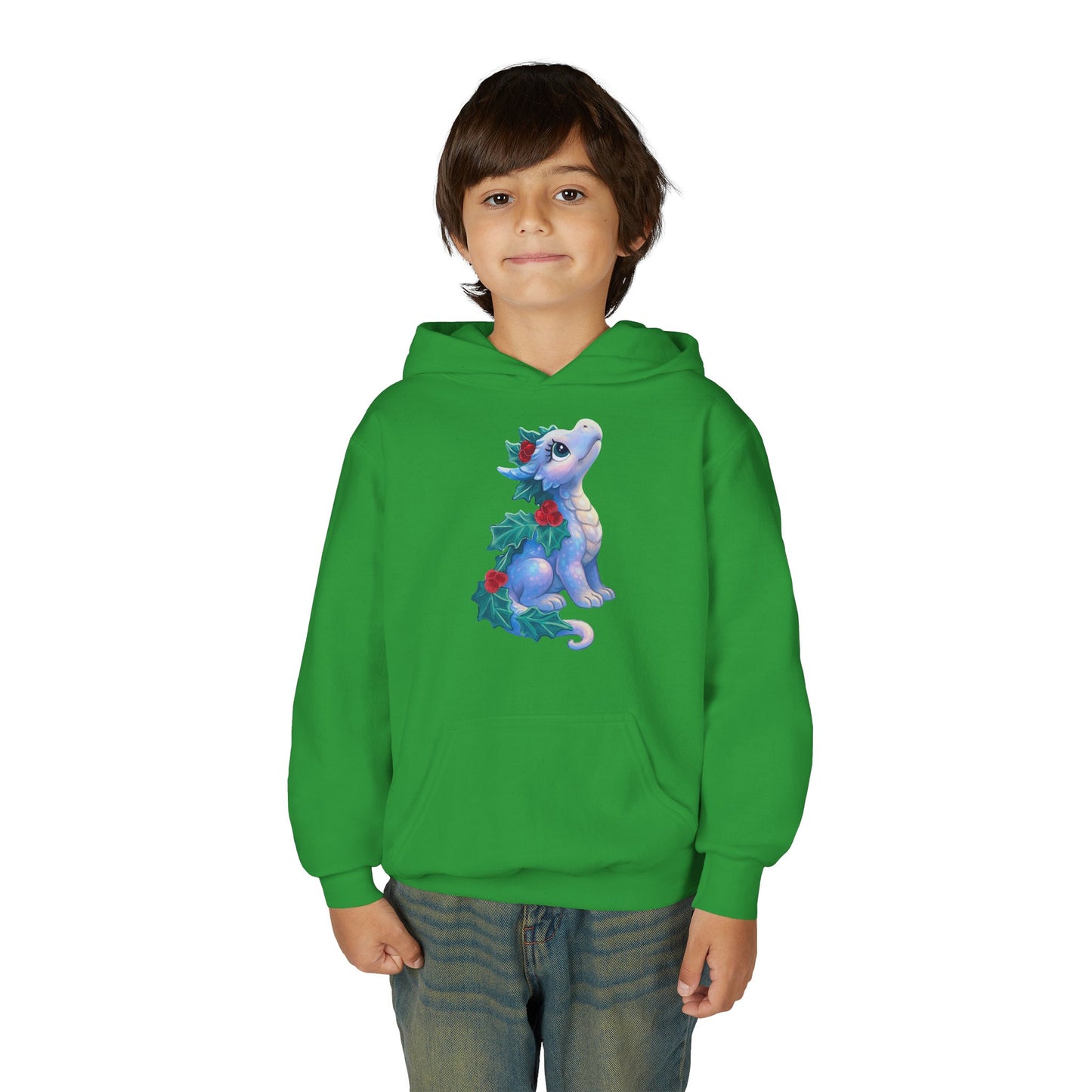 Emberly Youth Heavy Blend Hooded Sweatshirt