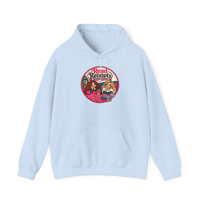 Read Receipts Retro Hoodie — Vintage Girlfriend Squad Graphic Sweatshirt