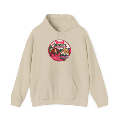Read Receipts Retro Hoodie — Vintage Girlfriend Squad Graphic Sweatshirt