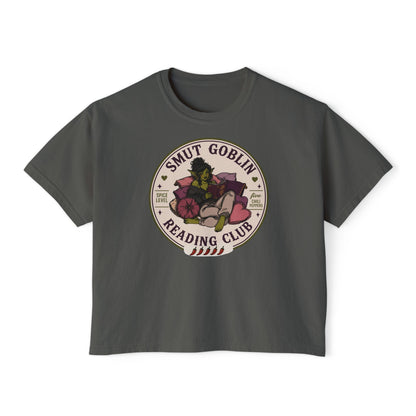 Smut Goblin Reading Club Boxy Tee
