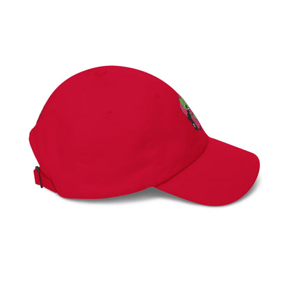 Cute Reading Zombie on Pink Armchair Embroidered Hat