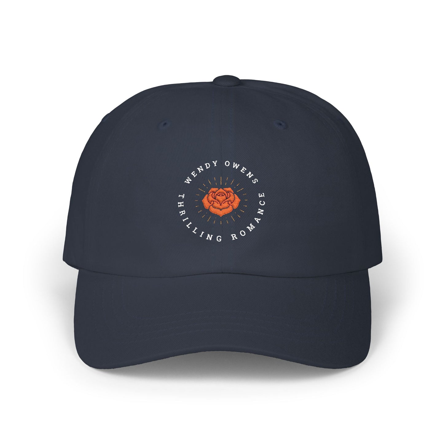 Dad Cap — 'Petals & Peace' Floral Embroidered Classic Dad Cap