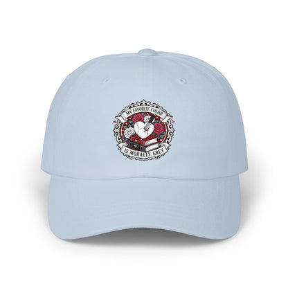 Morally Grey Embroidered Classic Baseball Hat