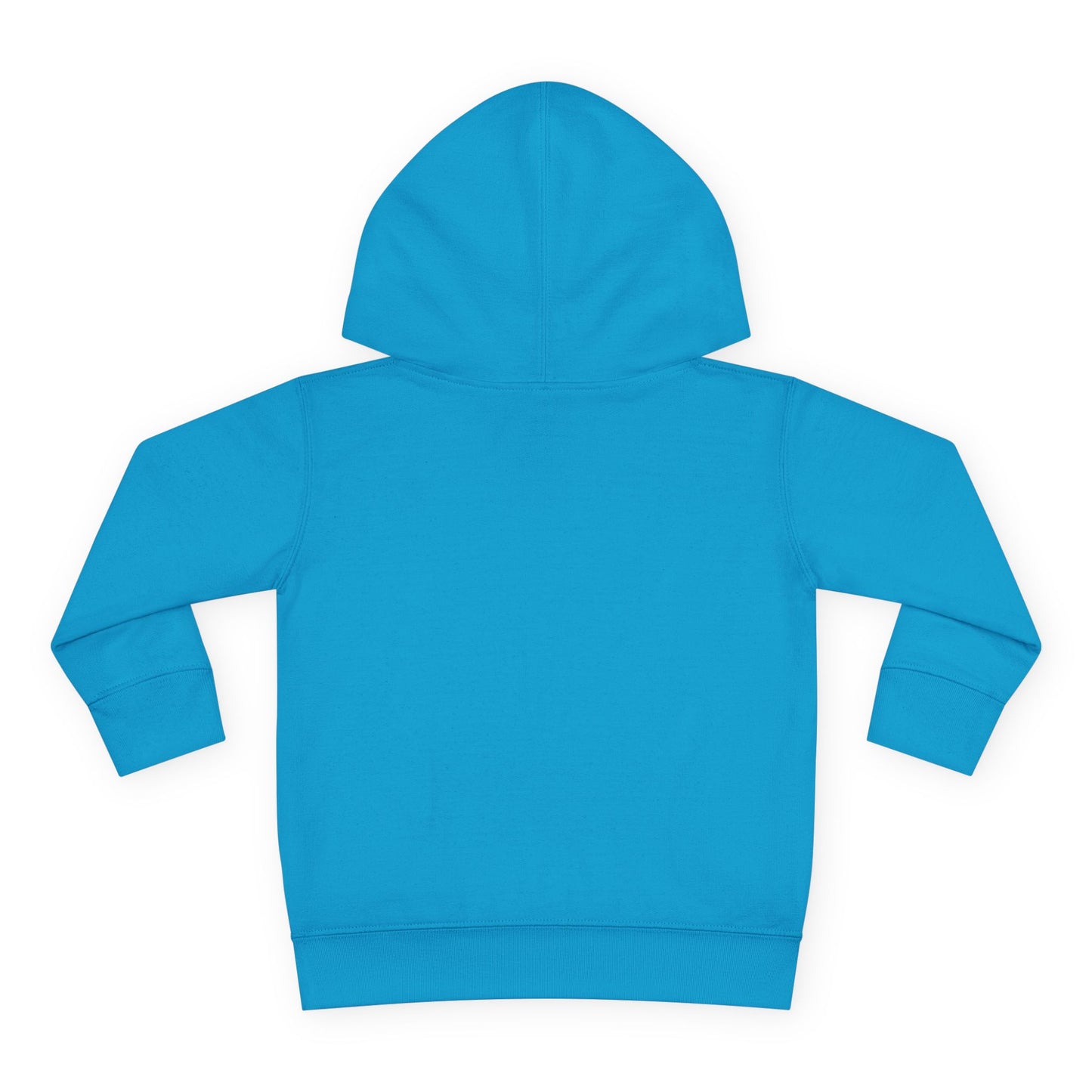Toddler Hoodie — Cute Blue Baby Dragon with Holly Christmas Design