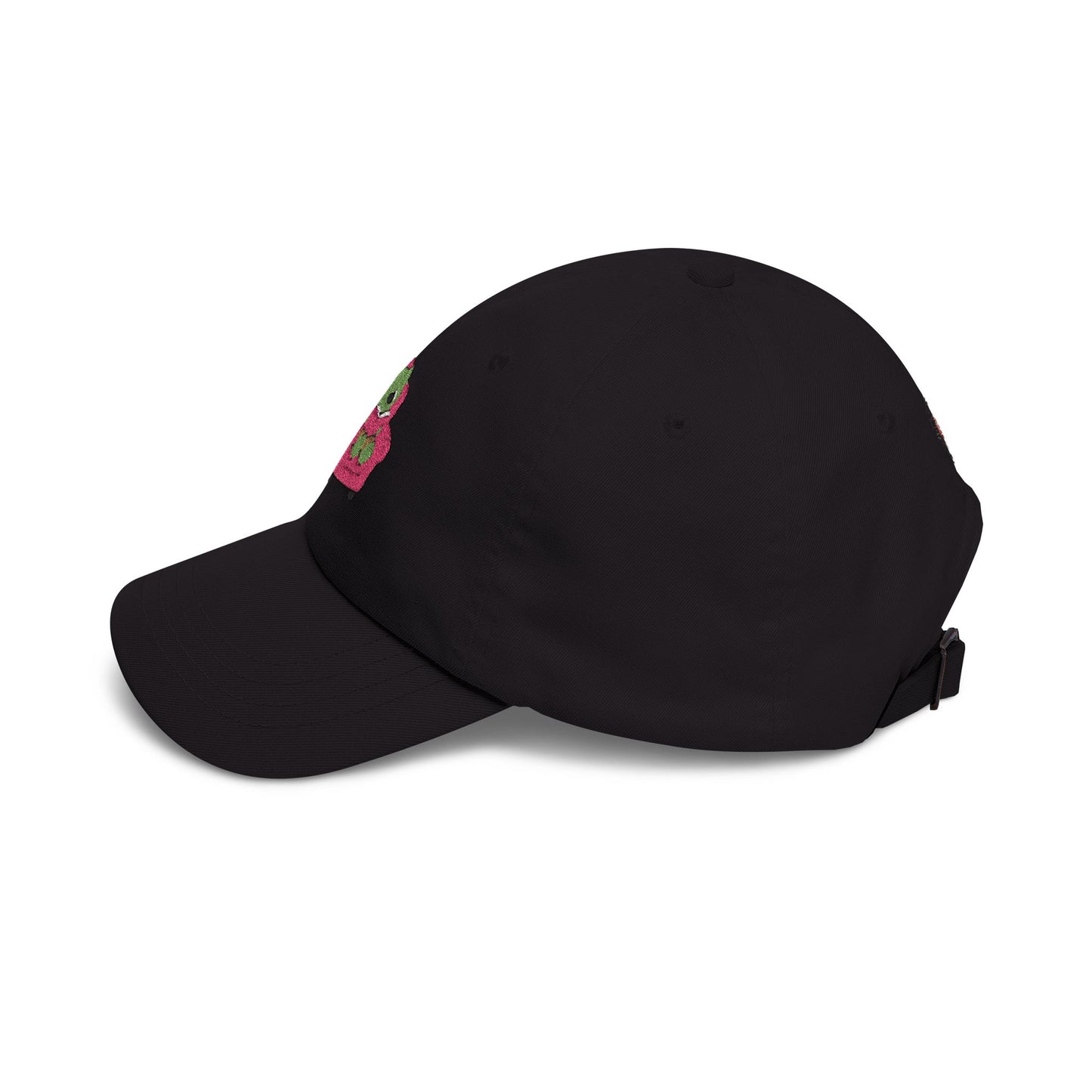 Cute Reading Zombie on Pink Armchair Embroidered Hat