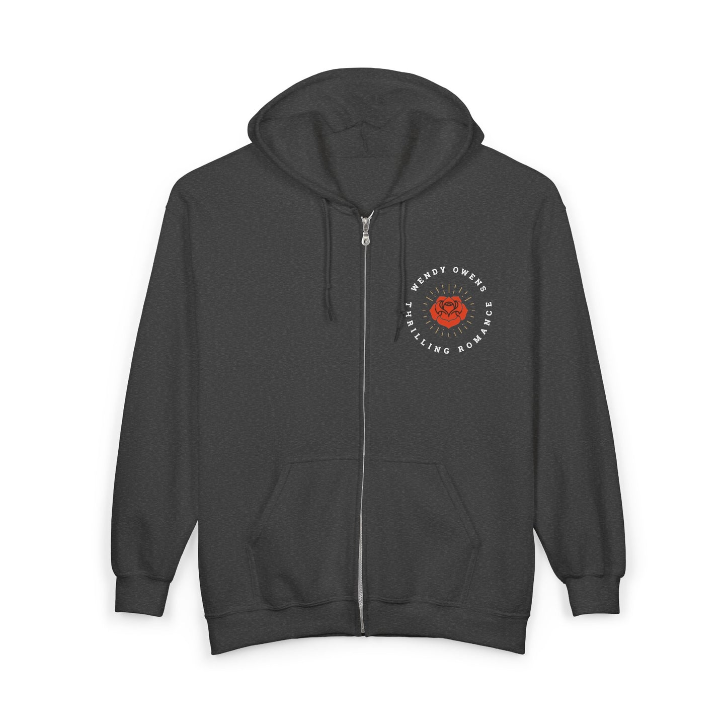 Wendy Owens Books Logo Zip Up Hoodie