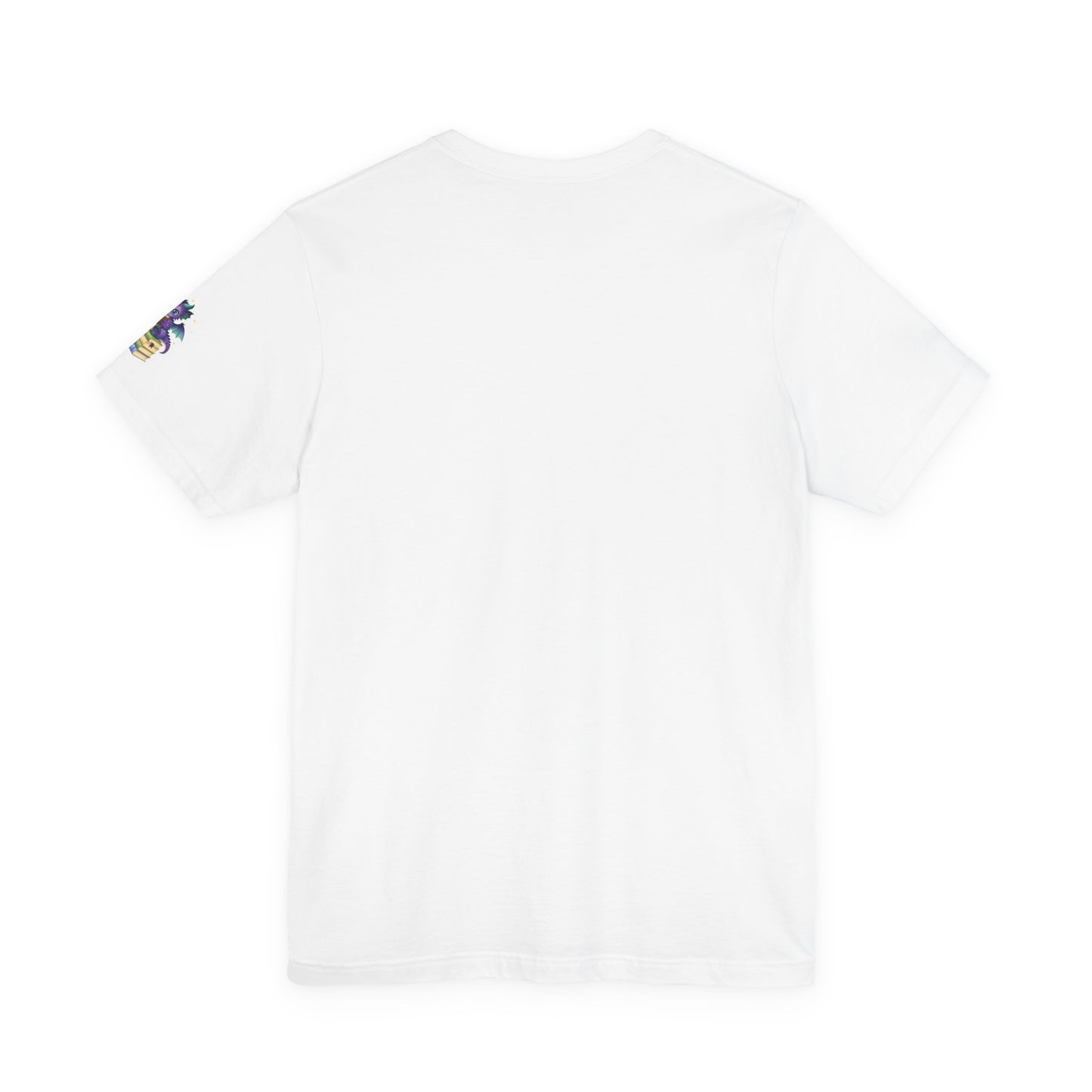 Baddie Book Dragon Sitting on Books Graphic Tee