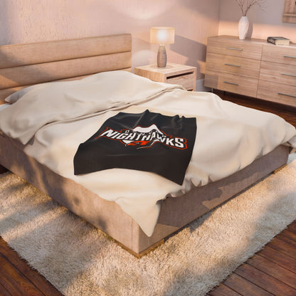 Denver Nighthawks Velveteen Plush Blanket — Soft Game Day Throw