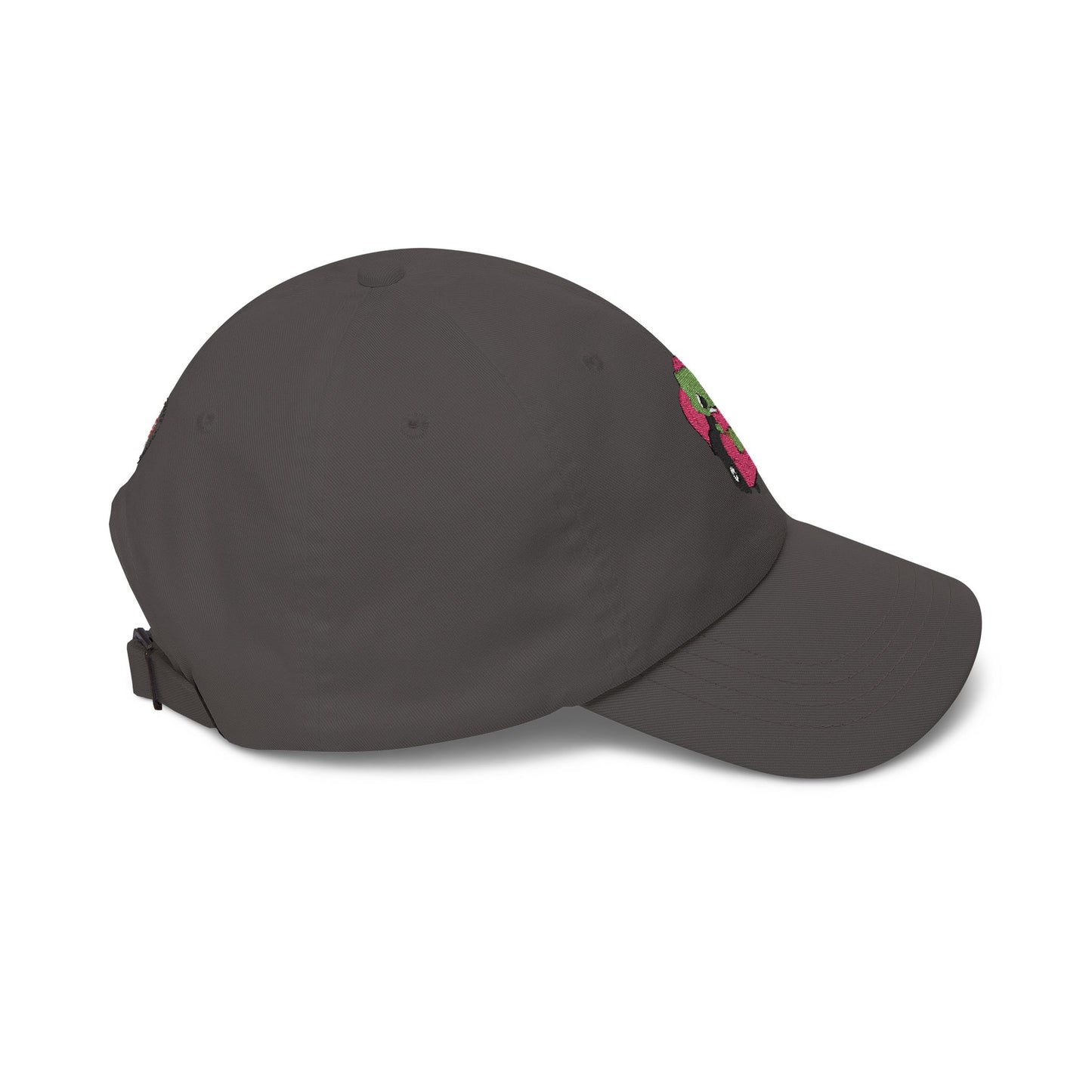 Cute Reading Zombie on Pink Armchair Embroidered Hat