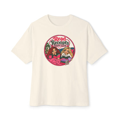 Read Receipts Book Club Tee — Cozy Booklover Graphic Shirt