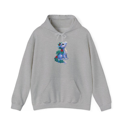 Holiday Dragon Hoodie — Cute Christmas Dragon Graphic Pullover